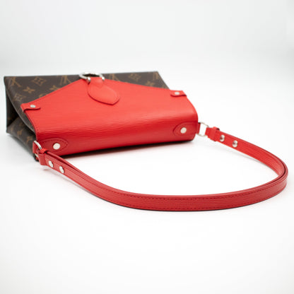 Louis-vuitton Saint Michel Monogram Epi Red