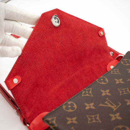 Louis-vuitton Saint Michel Monogram Epi Red