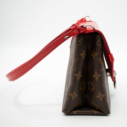 Louis-vuitton Saint Michel Monogram Epi Red