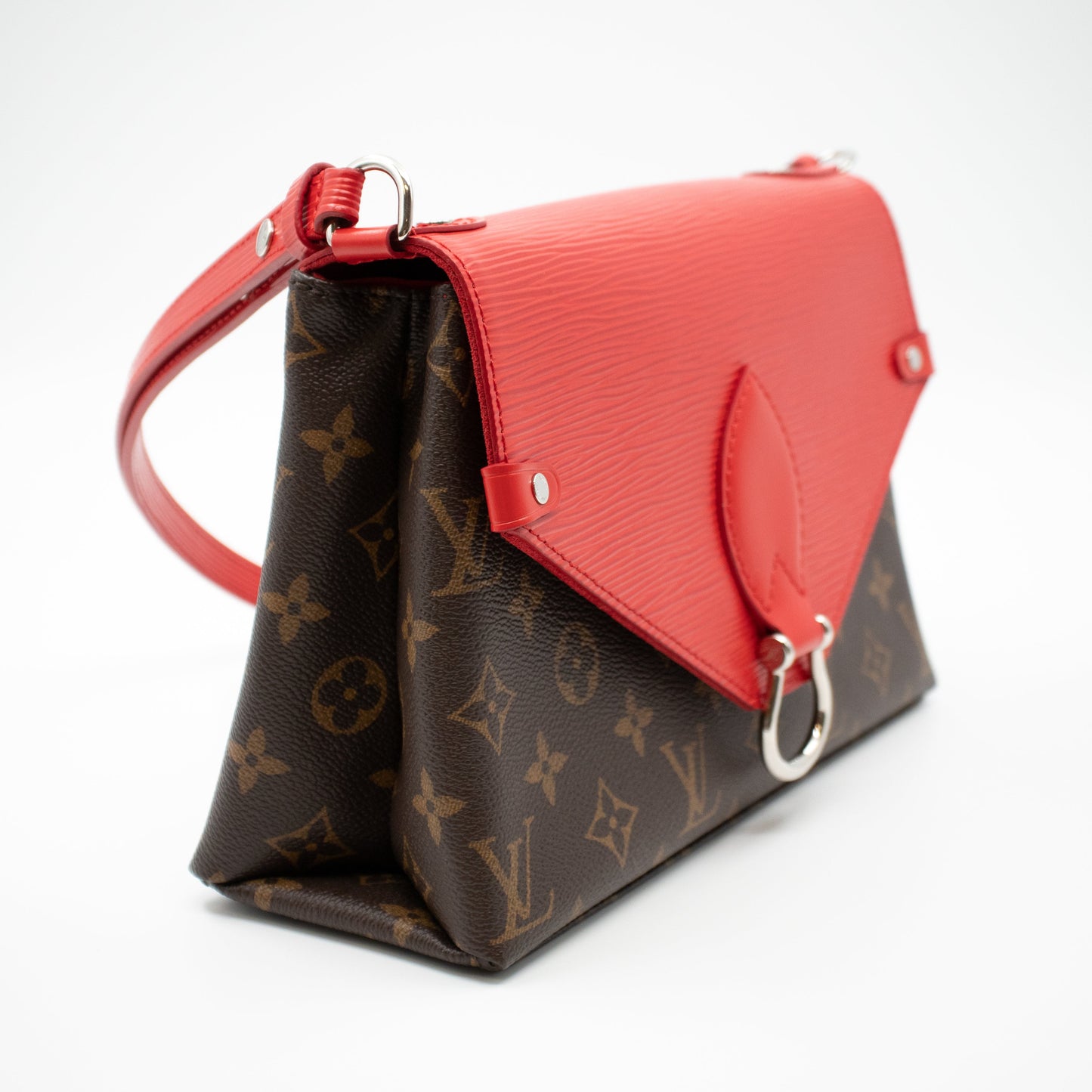 Louis-vuitton Saint Michel Monogram Epi Red