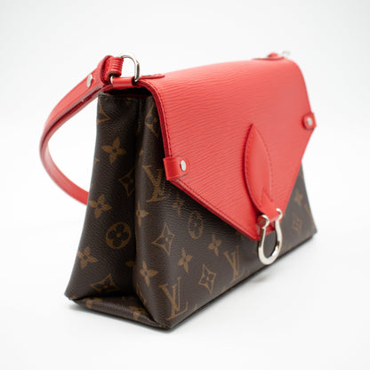 Louis-vuitton Saint Michel Monogram Epi Red