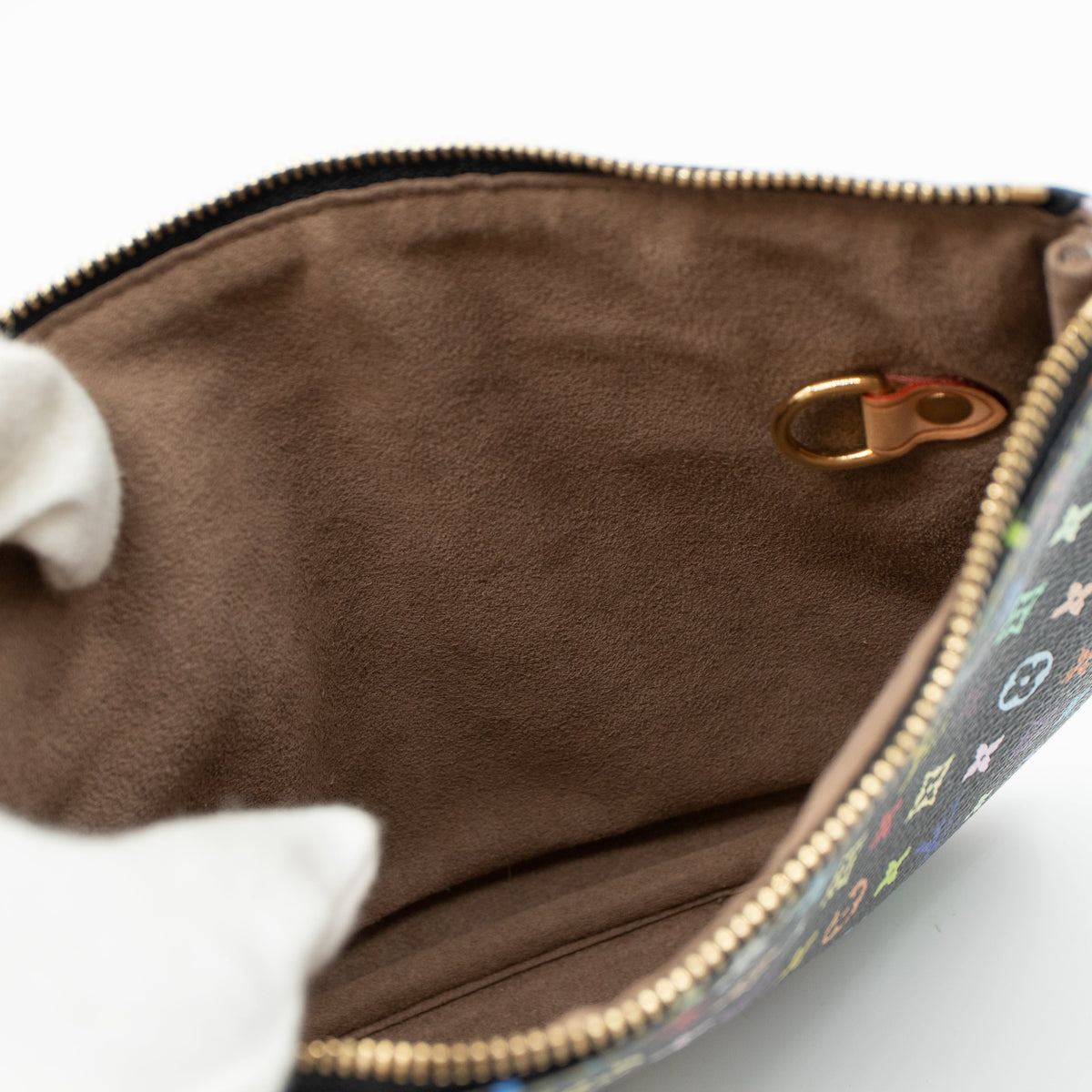 Louis-vuitton Pochette Plate GM Multicolore Black
