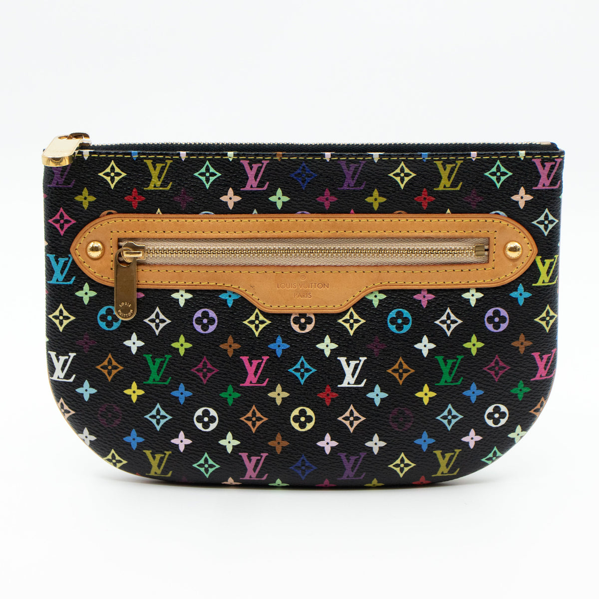 Louis-vuitton Pochette Plate GM Multicolore Black