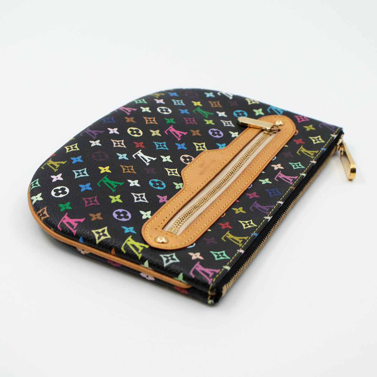 Louis-vuitton Pochette Plate GM Multicolore Black