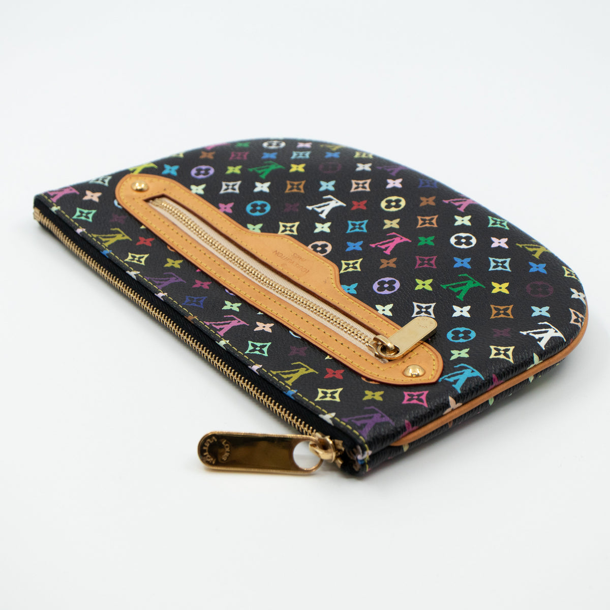 Louis-vuitton Pochette Plate GM Multicolore Black