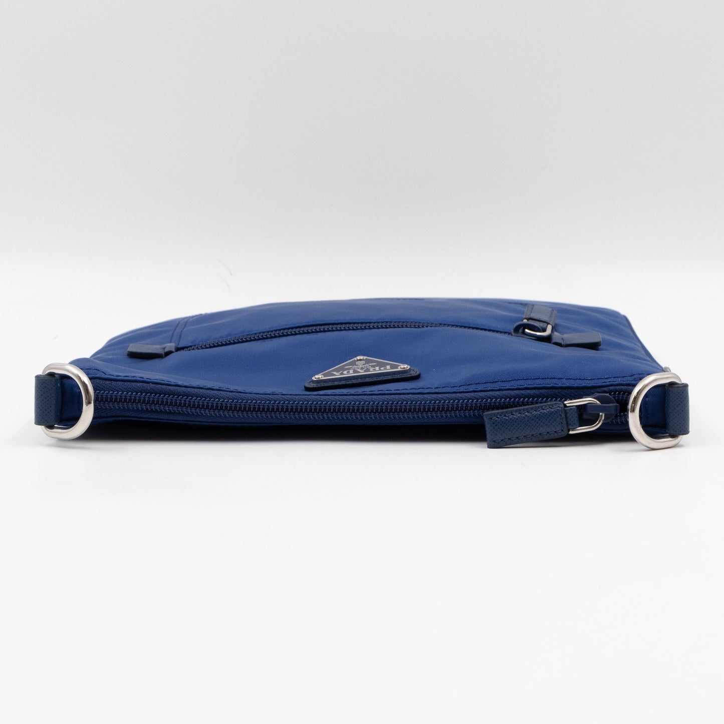 Small Messenger Blue Tessuto Nylon