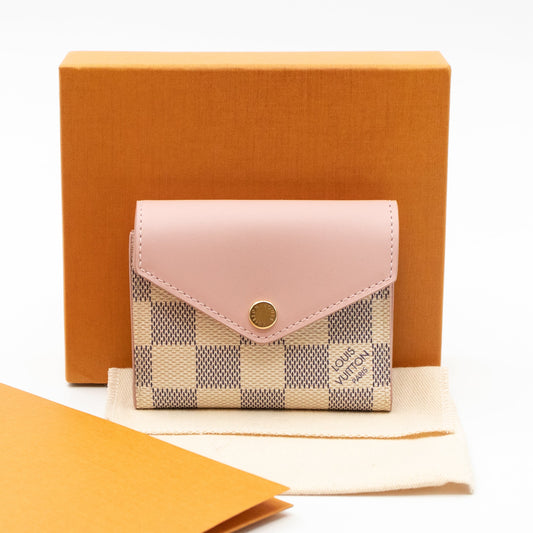 Louis-vuitton Zoe Wallet Damier Azur