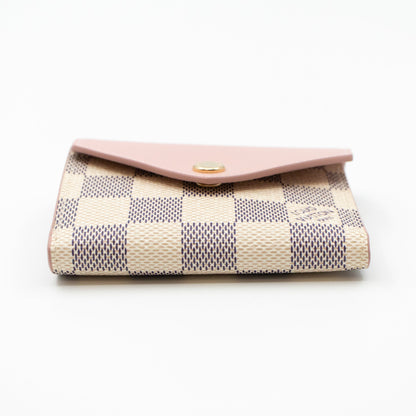 Louis-vuitton Zoe Wallet Damier Azur