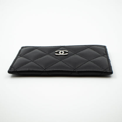 Classic Card Holder Black Leather