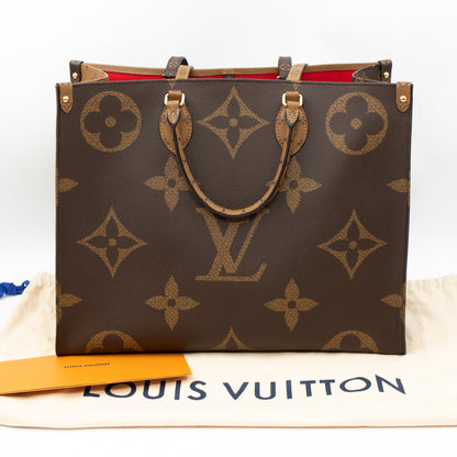 Louis-vuitton Onthego GM Monogram Reverse
