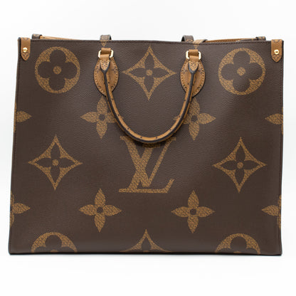 Louis-vuitton Onthego GM Monogram Reverse