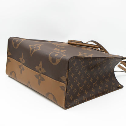 Louis-vuitton Onthego GM Monogram Reverse