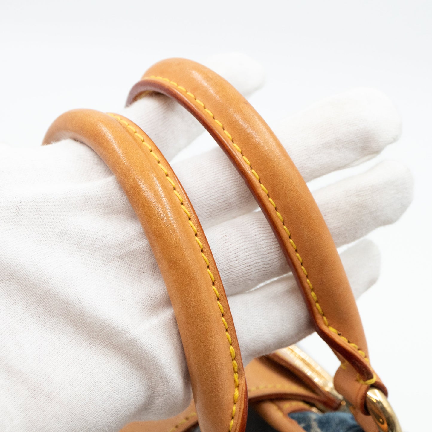 Louis-vuitton Pleaty Blue Denim Monogram