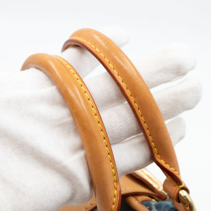 Louis-vuitton Pleaty Blue Denim Monogram