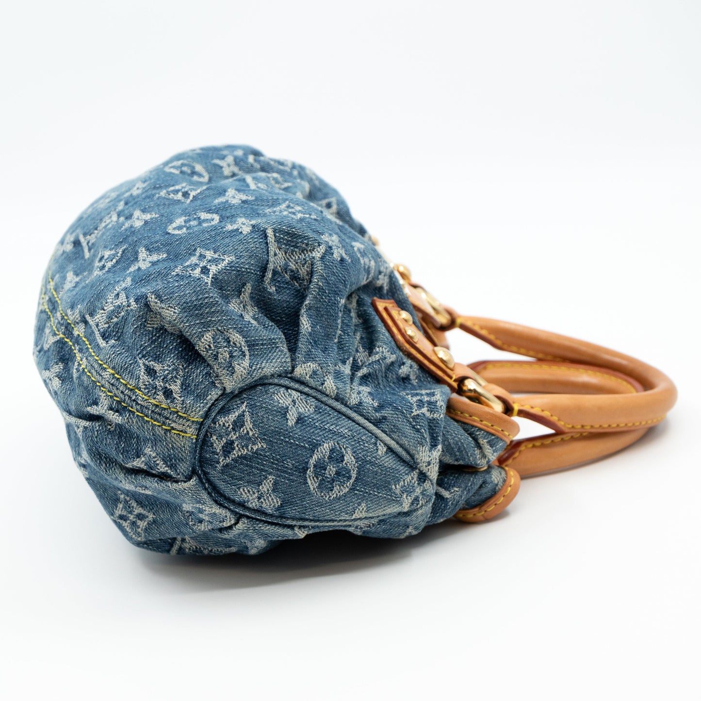 Louis-vuitton Pleaty Blue Denim Monogram
