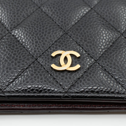 Classic Long Wallet Black Caviar