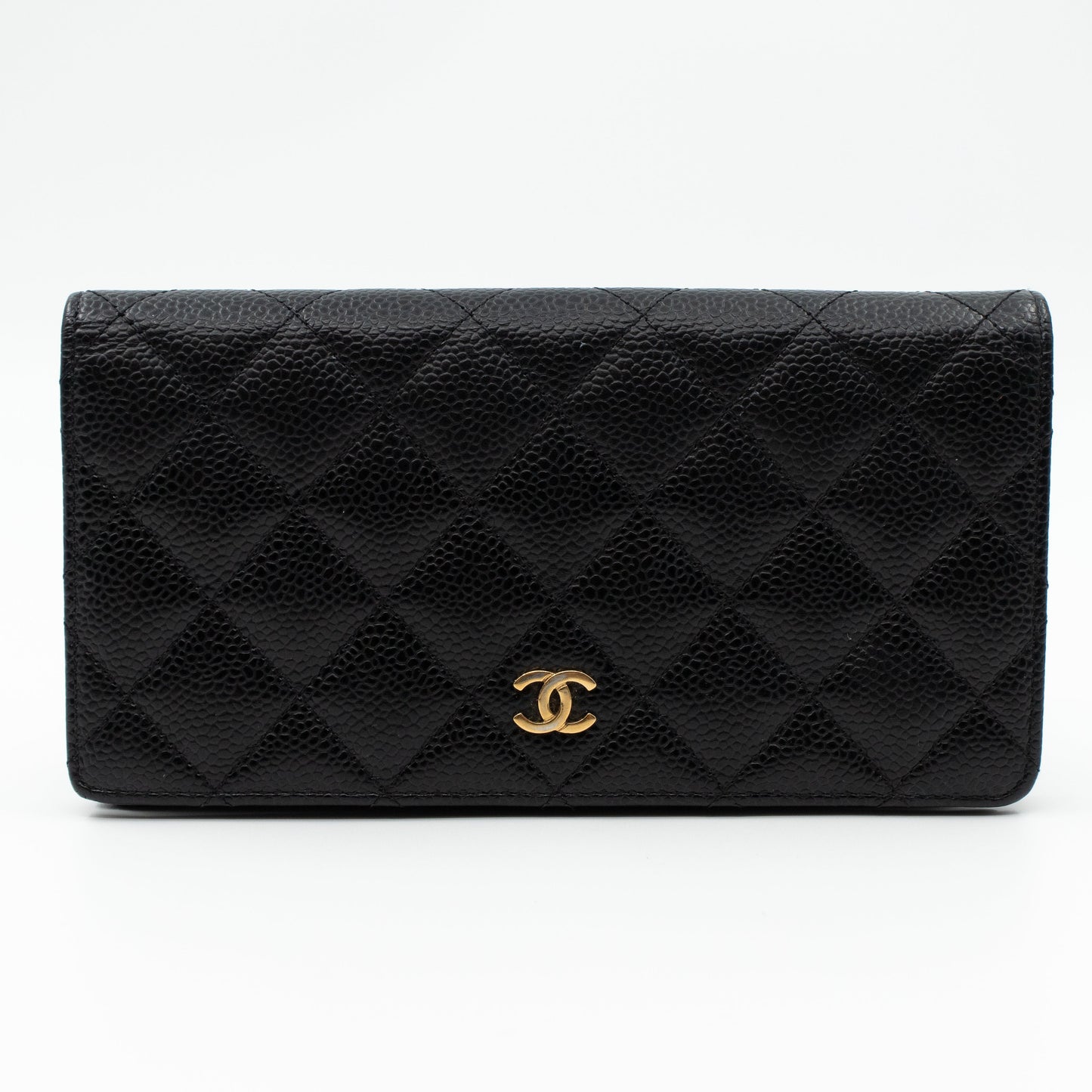 Classic Long Wallet Black Caviar