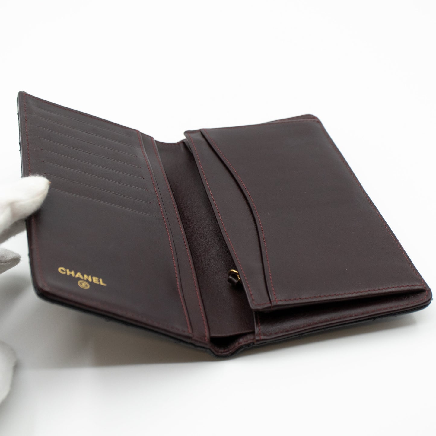 Classic Long Wallet Black Caviar