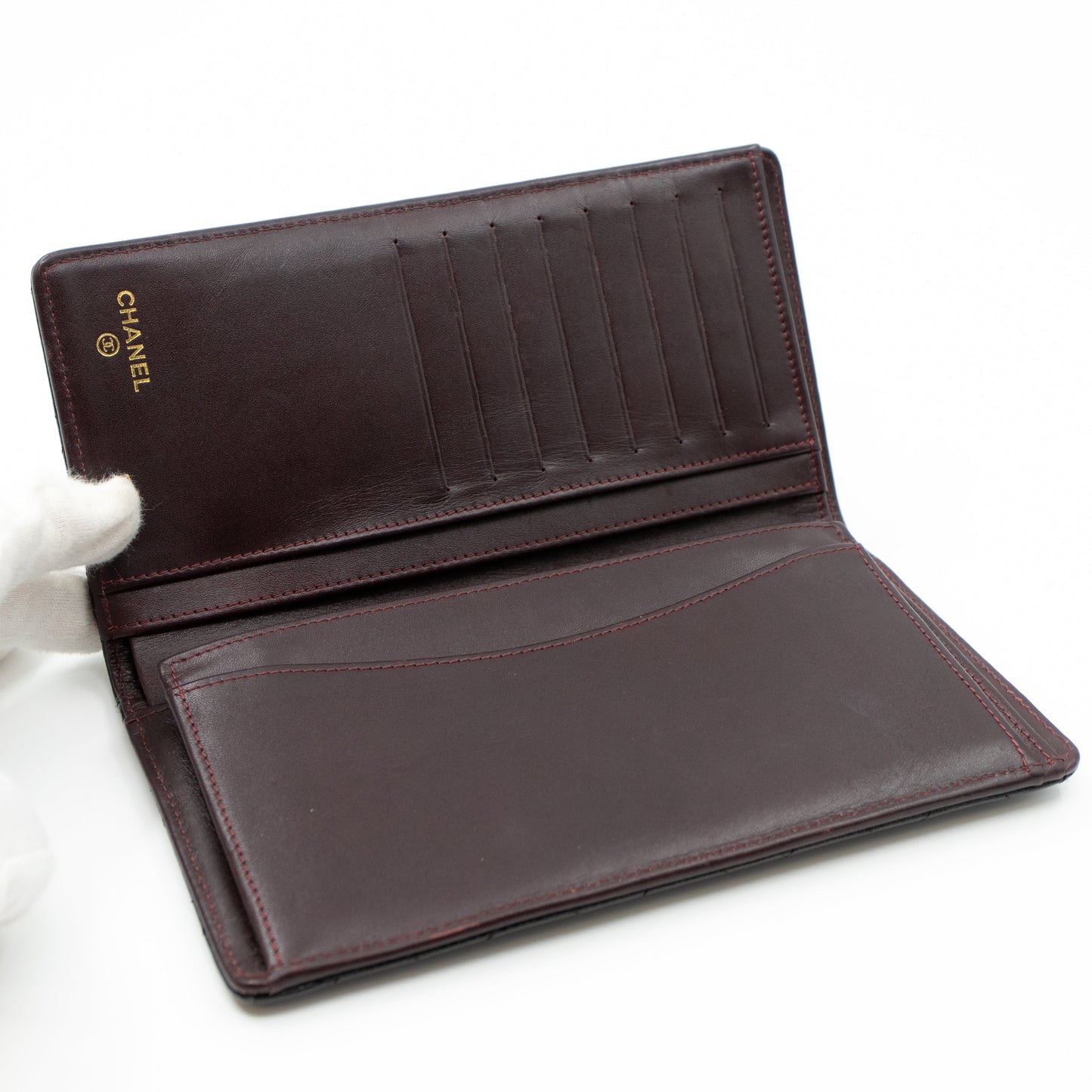 Classic Long Wallet Black Caviar