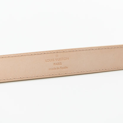 Louis-vuitton Belt Mini Damier Azur 25 mm 85 cm