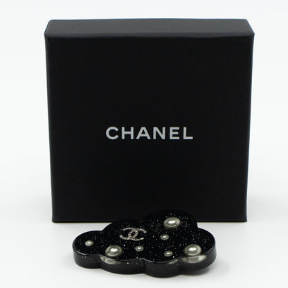 CC Space Brooch Black