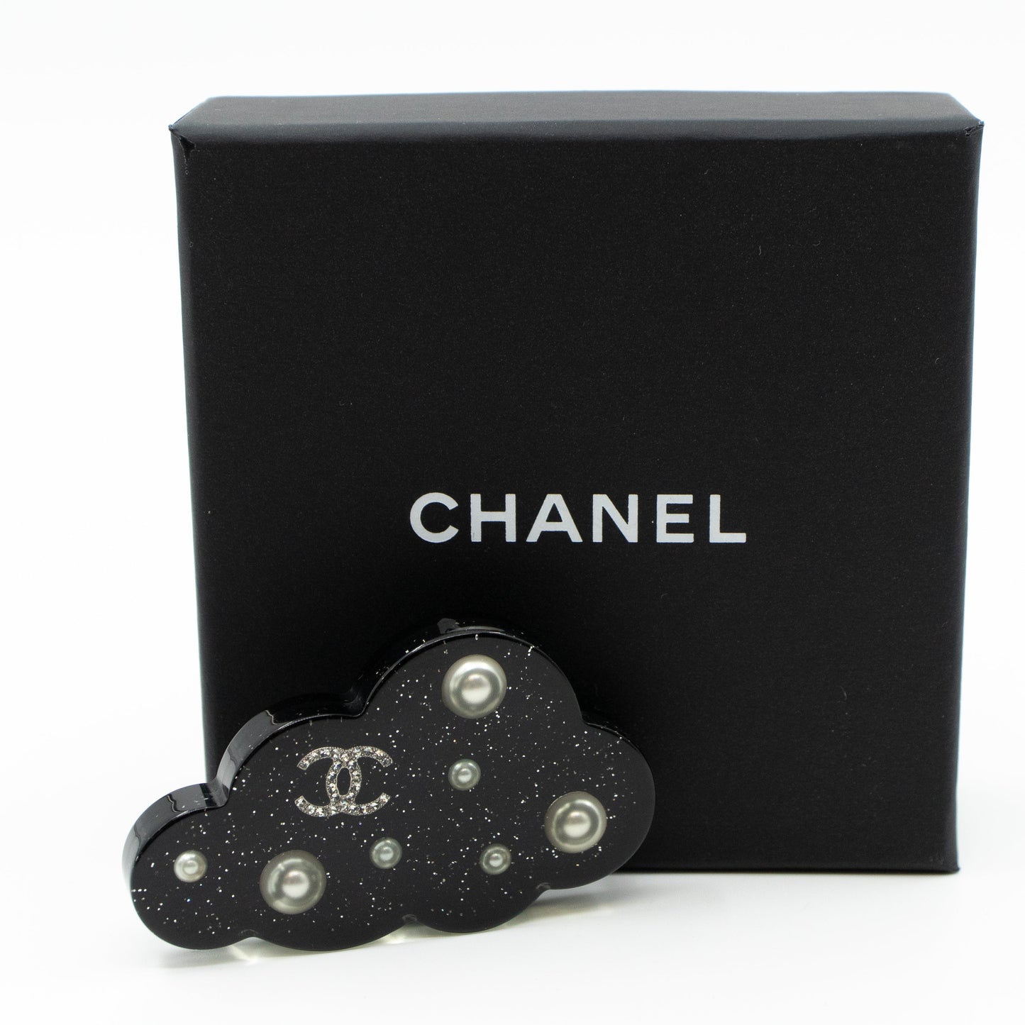 CC Space Brooch Black