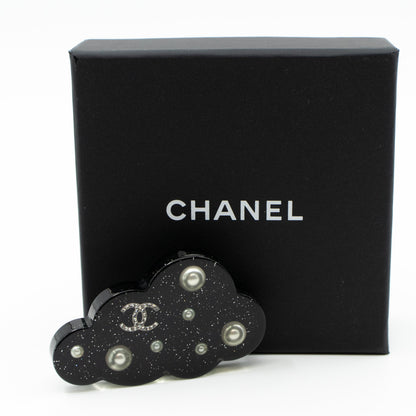 CC Space Brooch Black