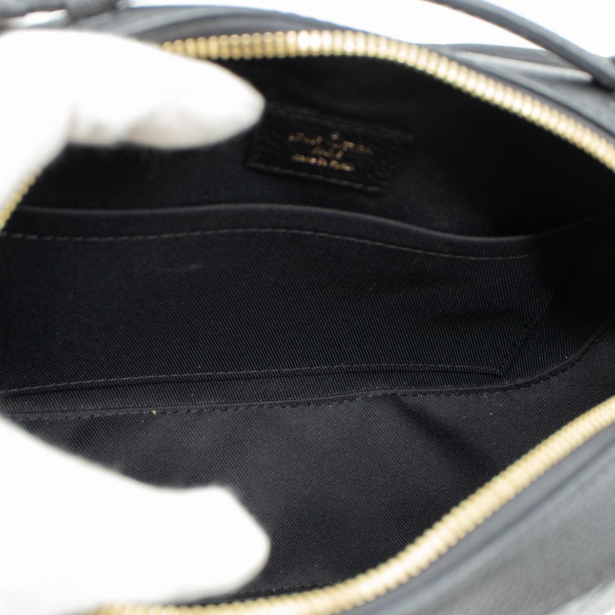 Louis-vuitton Saintonge Monogram Empreinte Black
