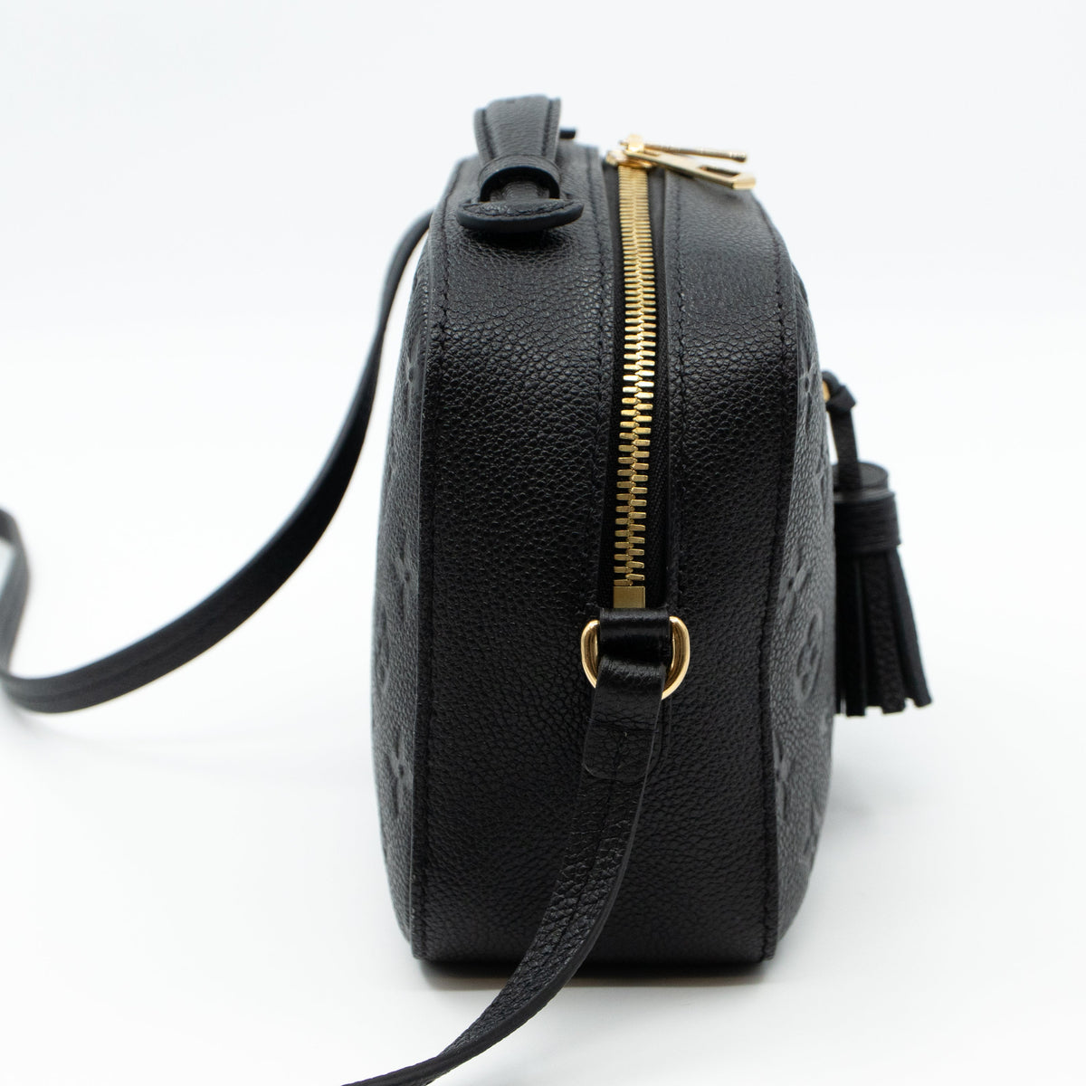 Louis-vuitton Saintonge Monogram Empreinte Black