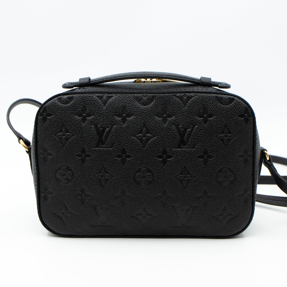 Louis-vuitton Saintonge Monogram Empreinte Black