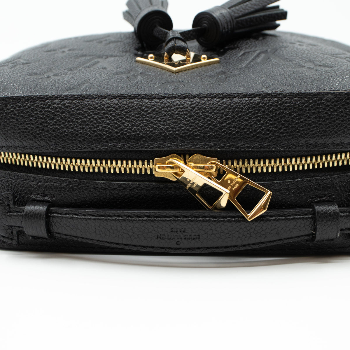Louis-vuitton Saintonge Monogram Empreinte Black