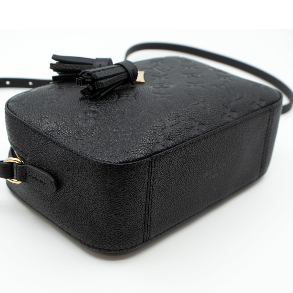 Louis-vuitton Saintonge Monogram Empreinte Black