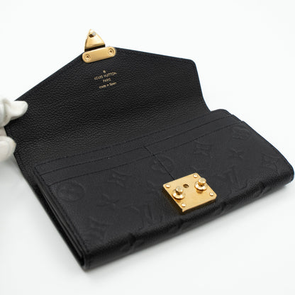 Louis-vuitton Metis Wallet Monogram Empreinte Black