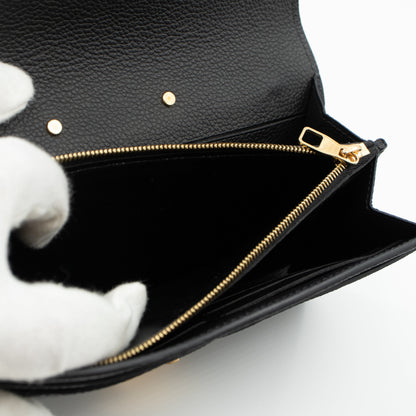 Louis-vuitton Metis Wallet Monogram Empreinte Black