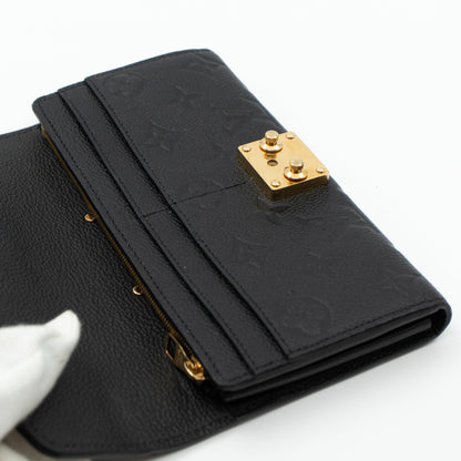Louis-vuitton Metis Wallet Monogram Empreinte Black