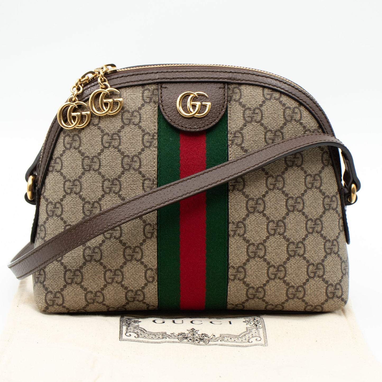 Ophidia GG Shoulder Bag Canvas