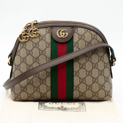 Ophidia GG Shoulder Bag Canvas