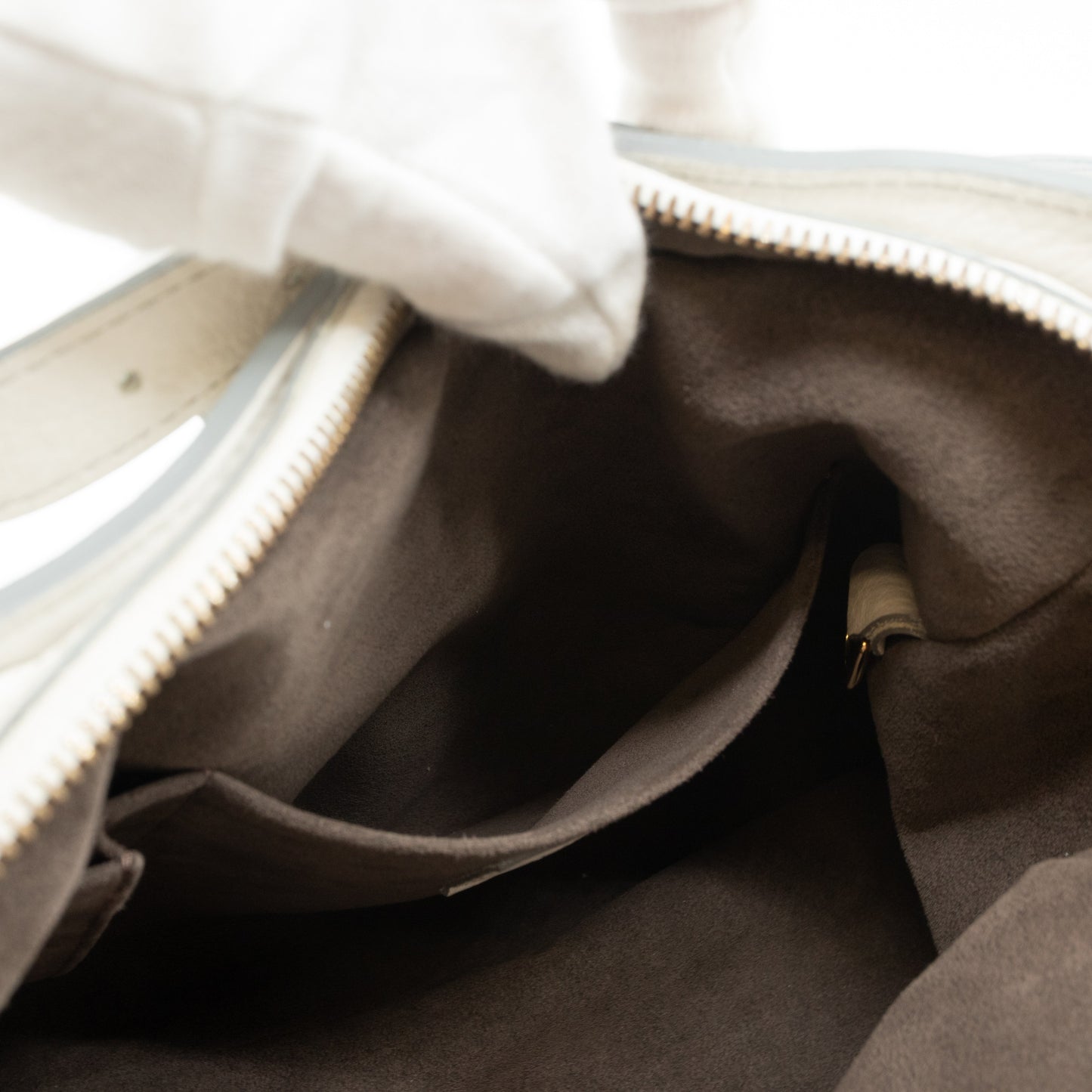 Louis-vuitton Mahina XS White Leather