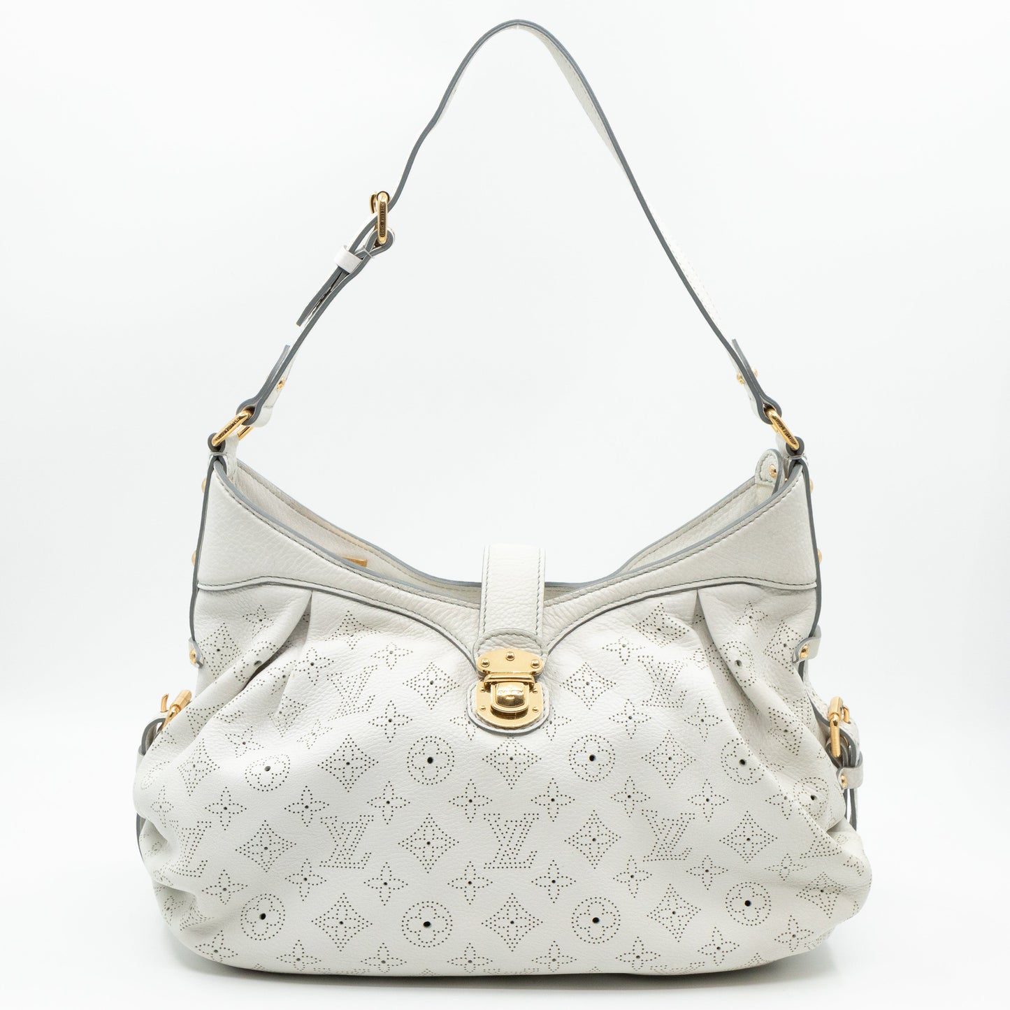 Louis-vuitton Mahina XS White Leather