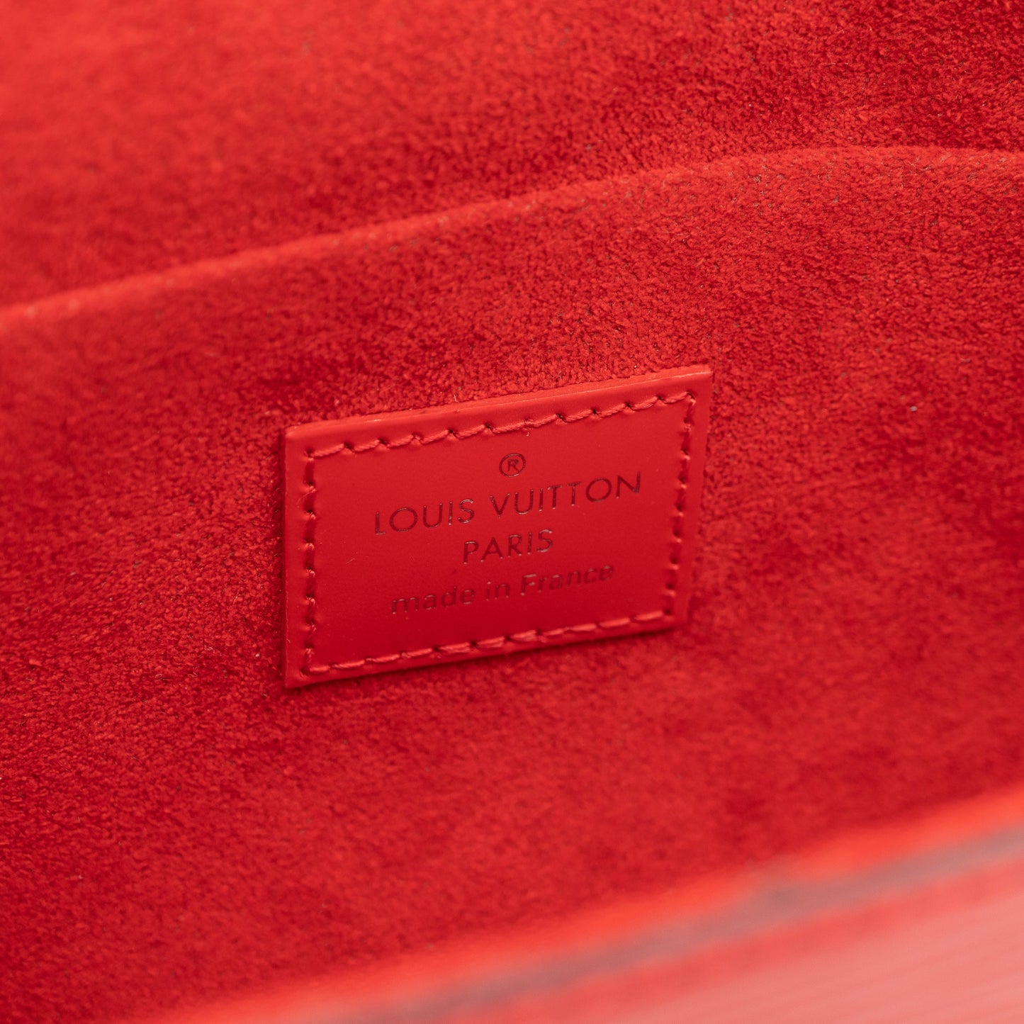 Louis-vuitton Pochette Felicie Epi Leather Red