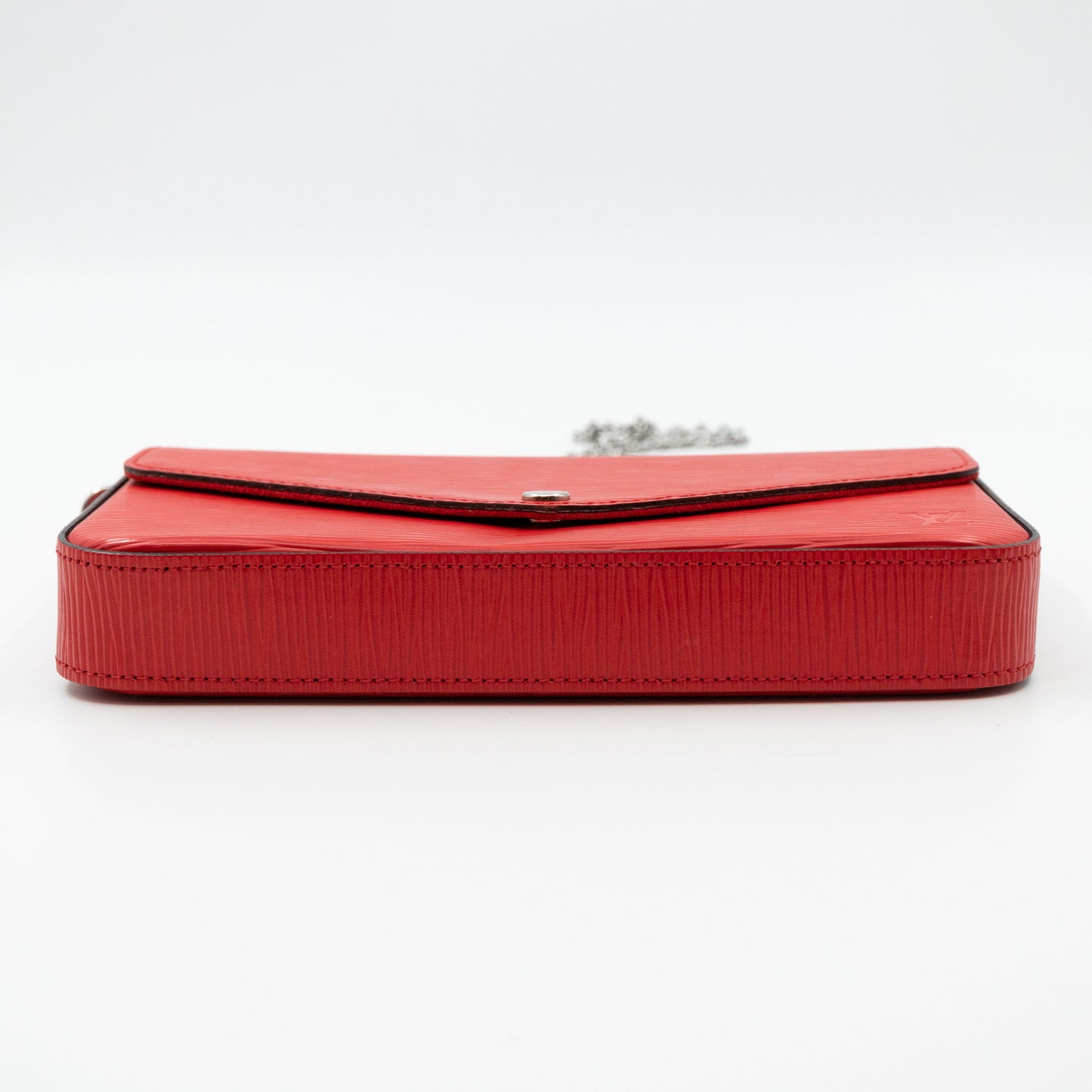 Louis-vuitton Pochette Felicie Epi Leather Red