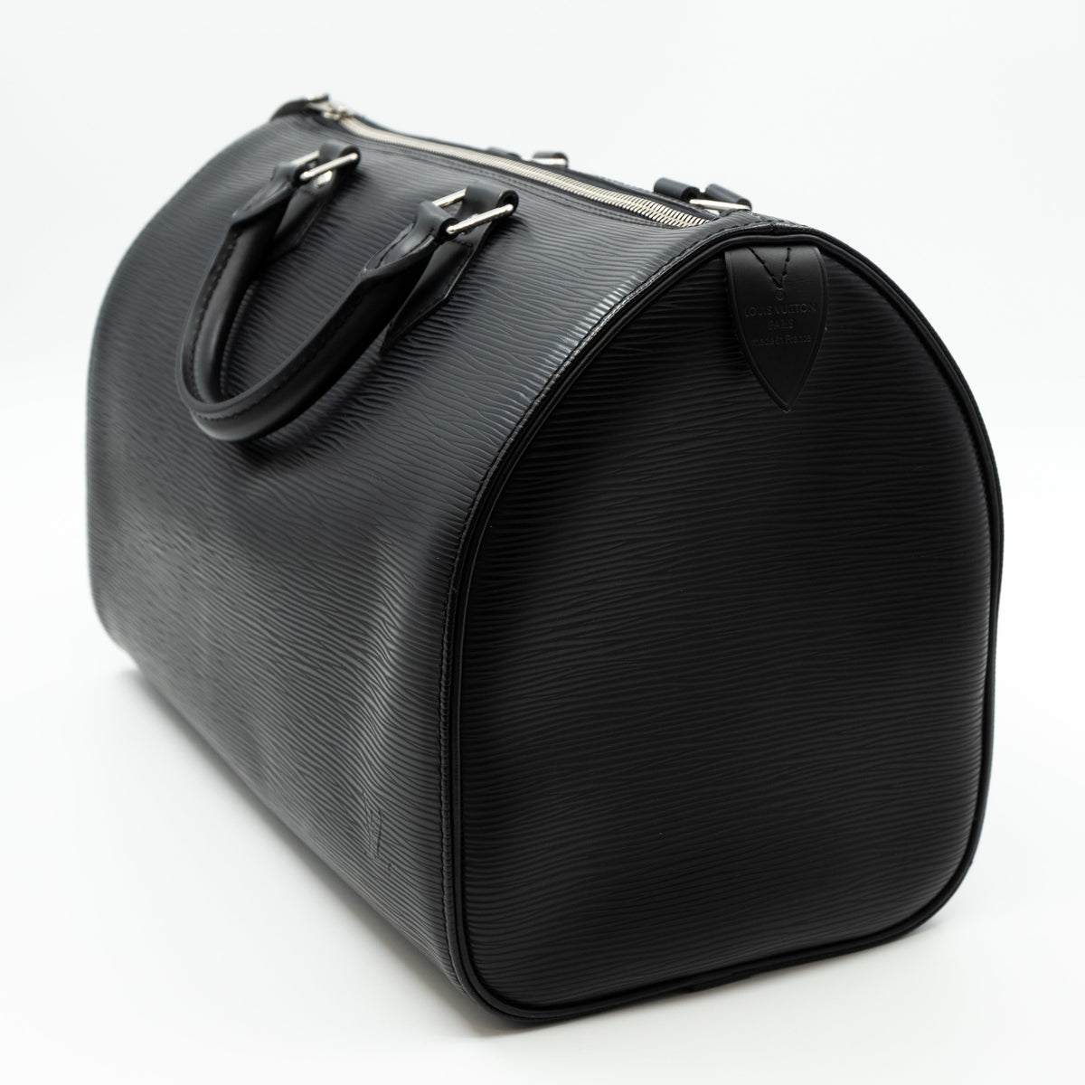 Louis-vuitton Speedy 30 Epi Leather Black