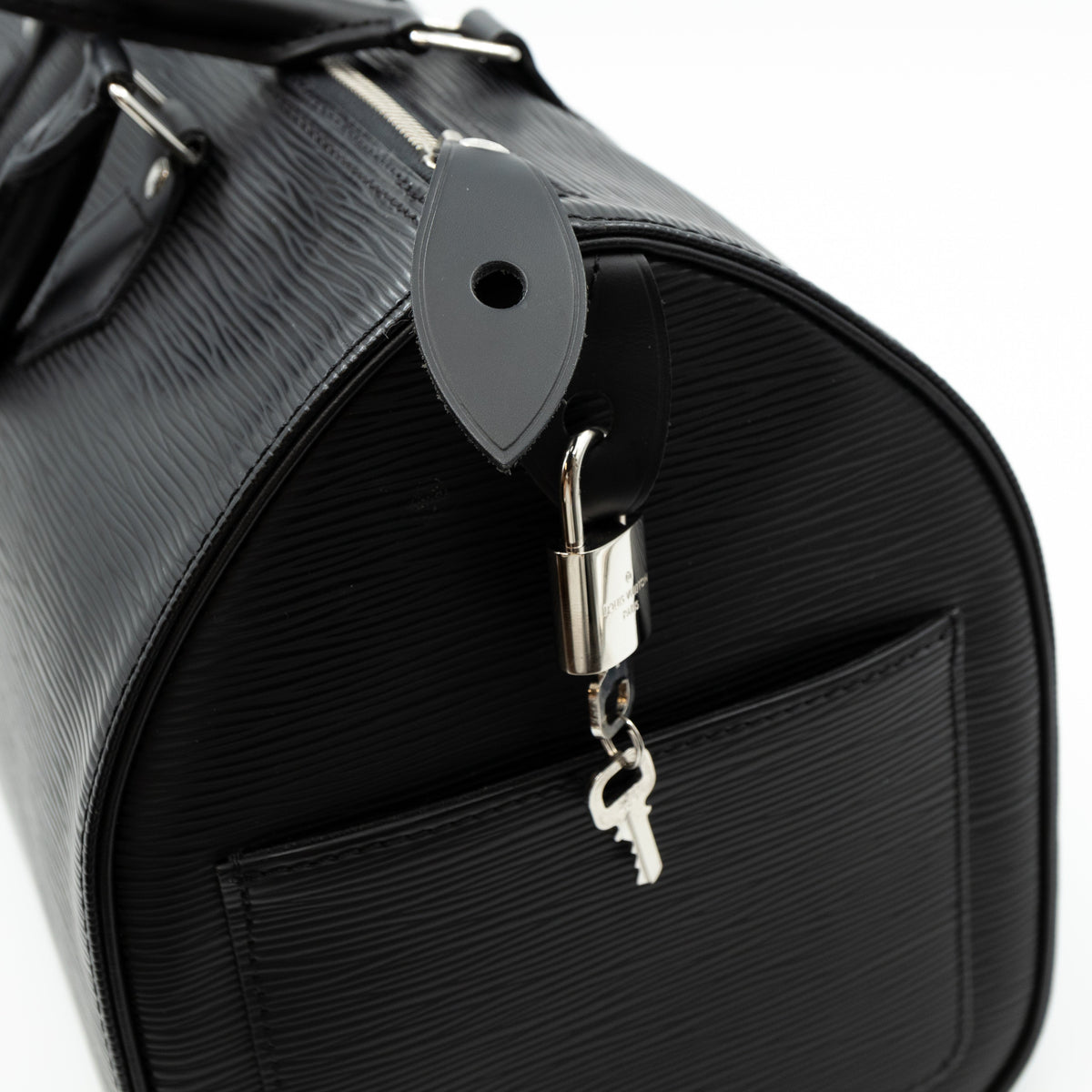 Louis-vuitton Speedy 30 Epi Leather Black