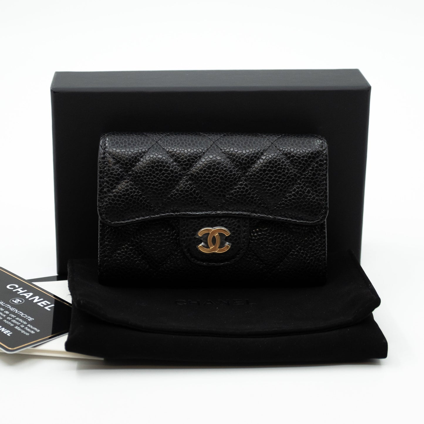 Classic Flap  Case Black Caviar