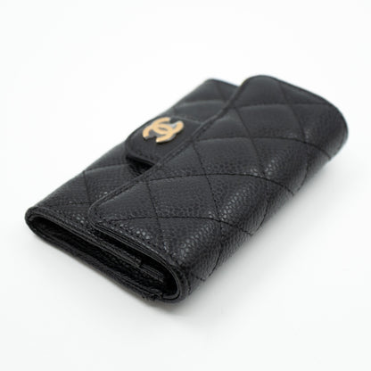 Classic Flap  Case Black Caviar