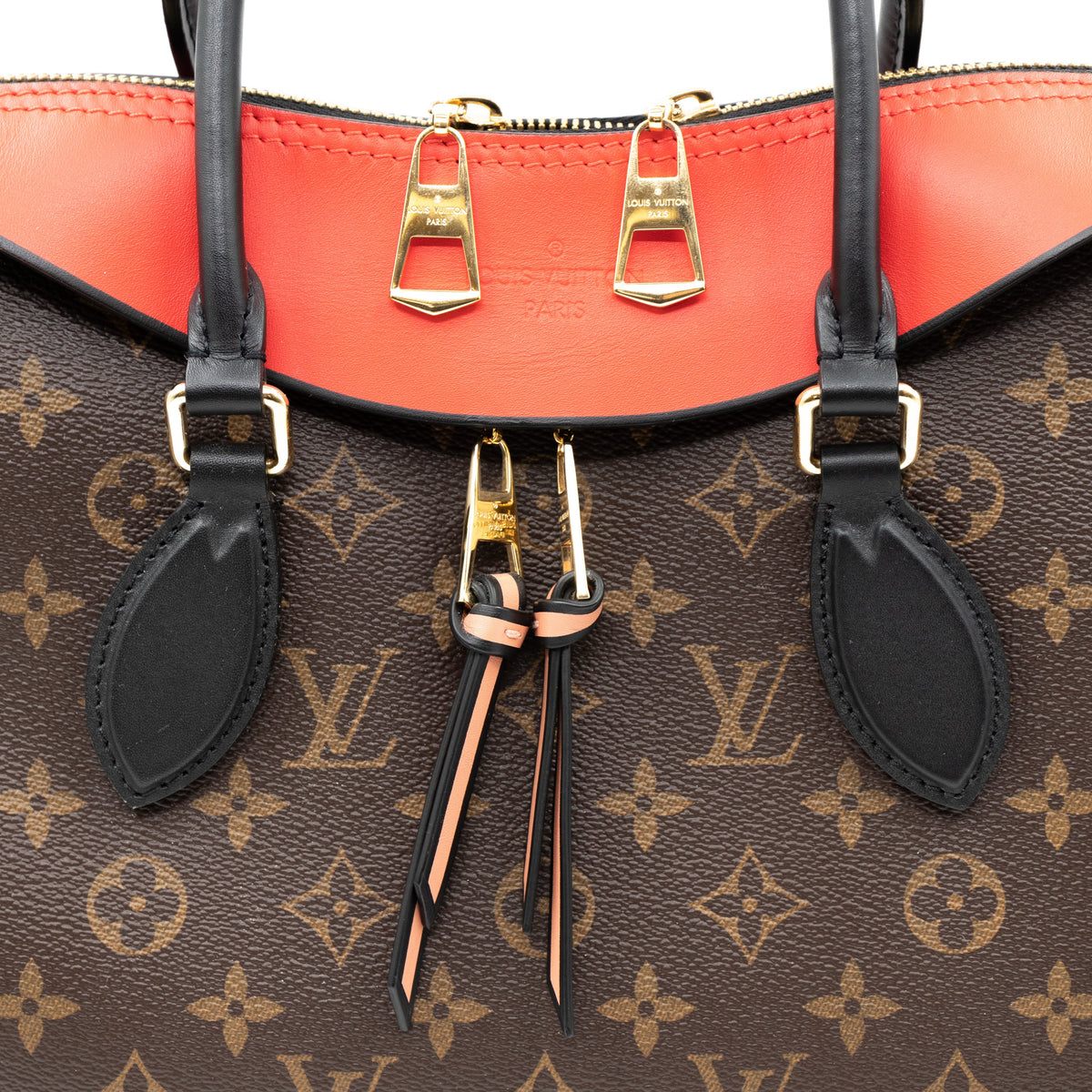 Louis-vuitton Tuileries Monogram Red Black