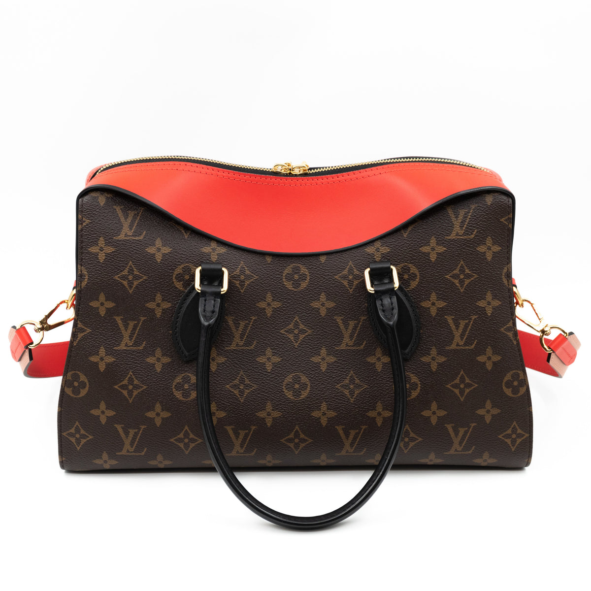 Louis-vuitton Tuileries Monogram Red Black