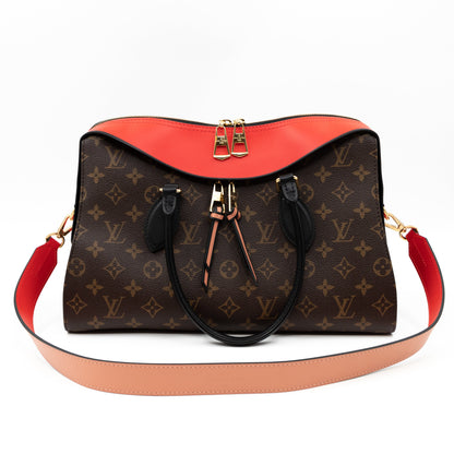 Louis-vuitton Tuileries Monogram Red Black