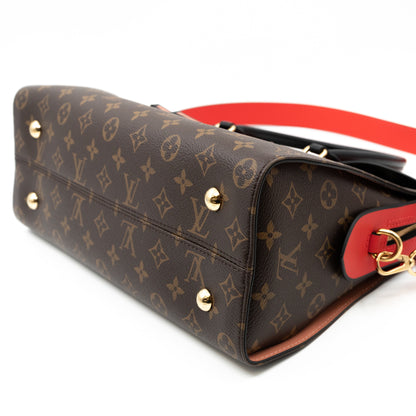 Louis-vuitton Tuileries Monogram Red Black
