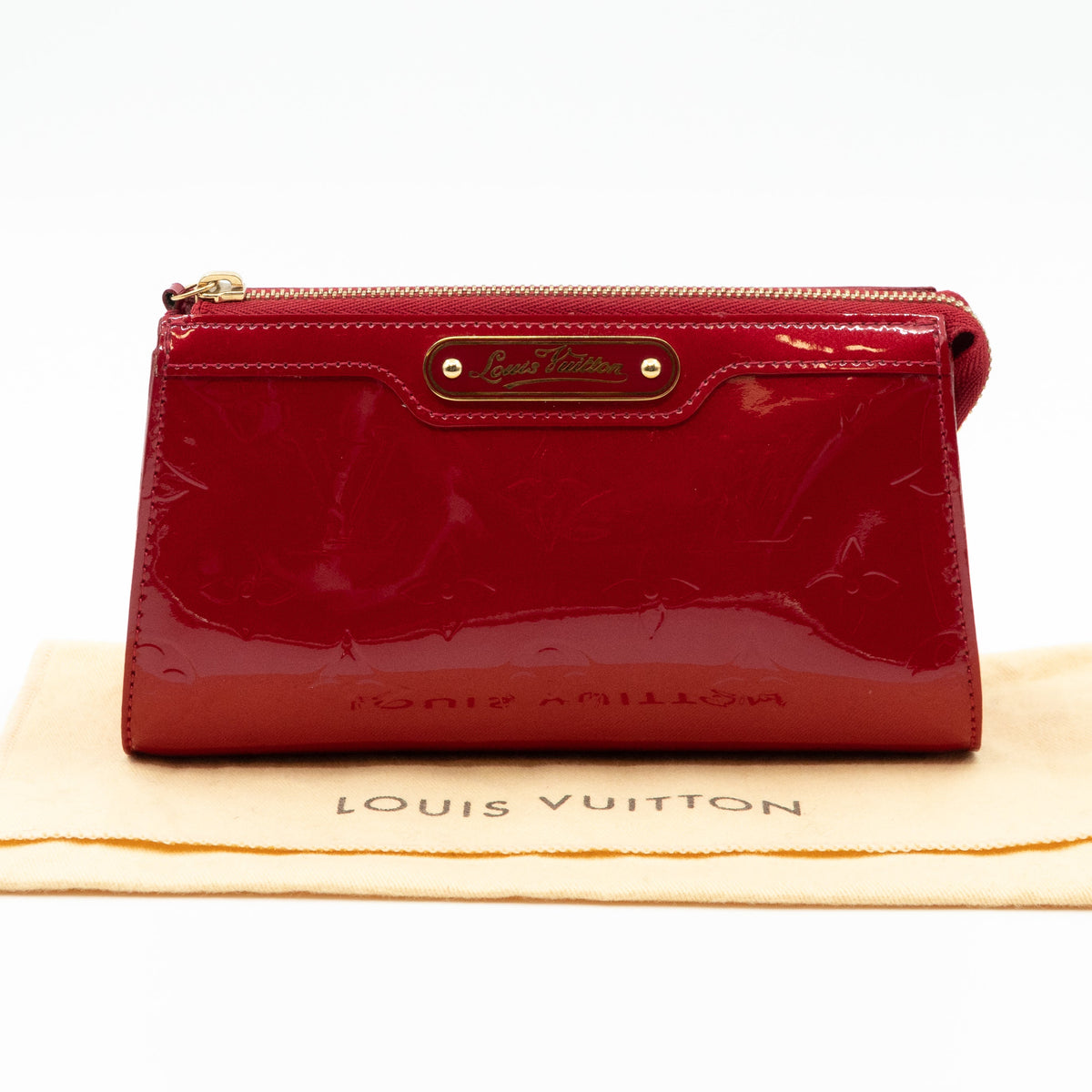 Louis-vuitton Trousse PM Vernis Pomme d'Amour